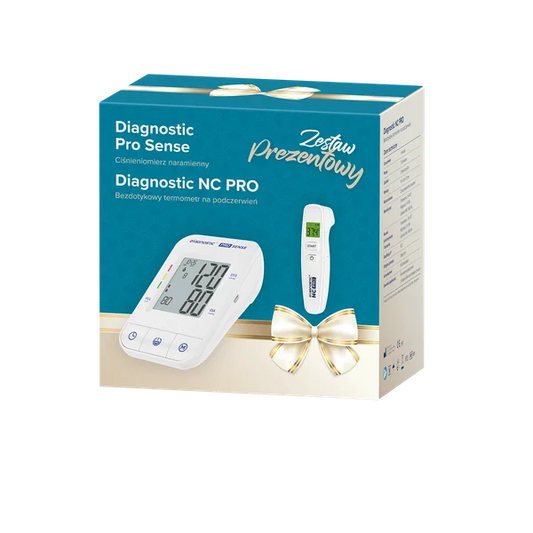 Zestaw Ciśnieniomierz Diagnostic Pro Sense + Termometr Diagnostic NC PRO