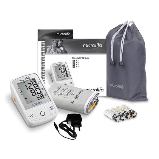 Ciśnieniomierz naramienny automatyczny Microlife BP A2 Basic + Zasilacz