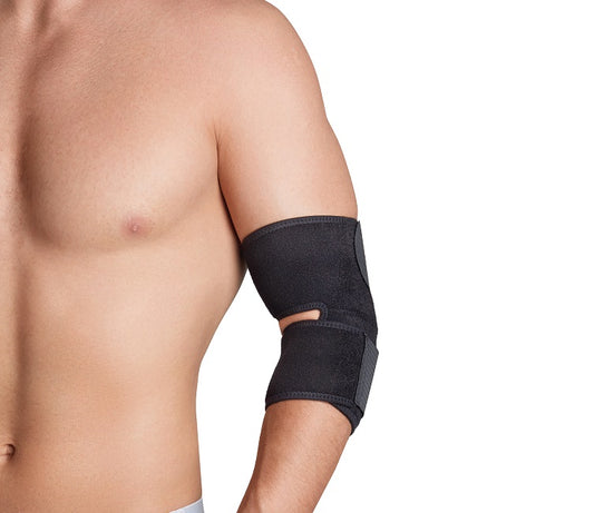 Neoprenowy stabilizator stawu łokciowego – zapinany. AR-6660  ARmedical