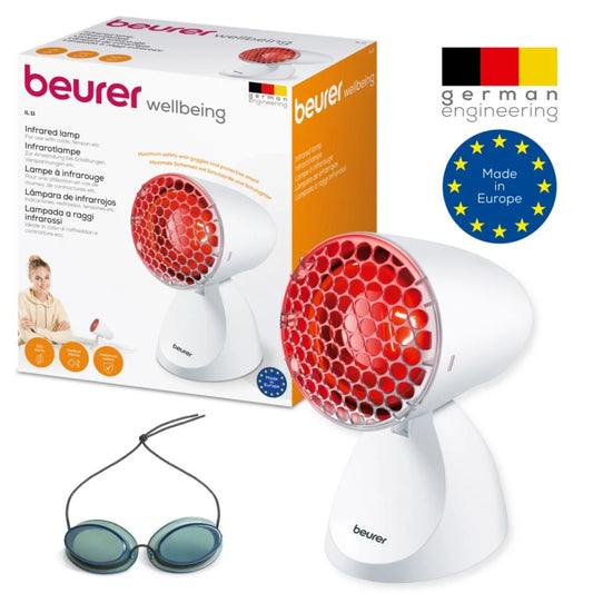 BEURER IL 11 NEW Lampa na podczerwień, typ SOLUX, 5 ustawień kąta nachylenia