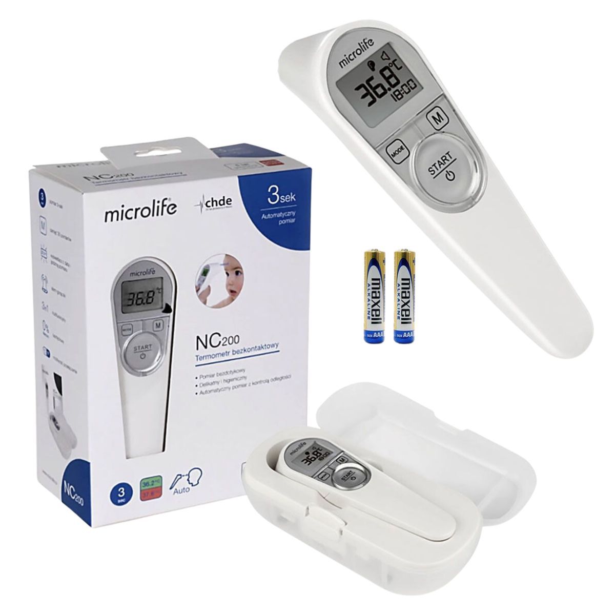 Termometr bezkontaktowy Microlife NC 200