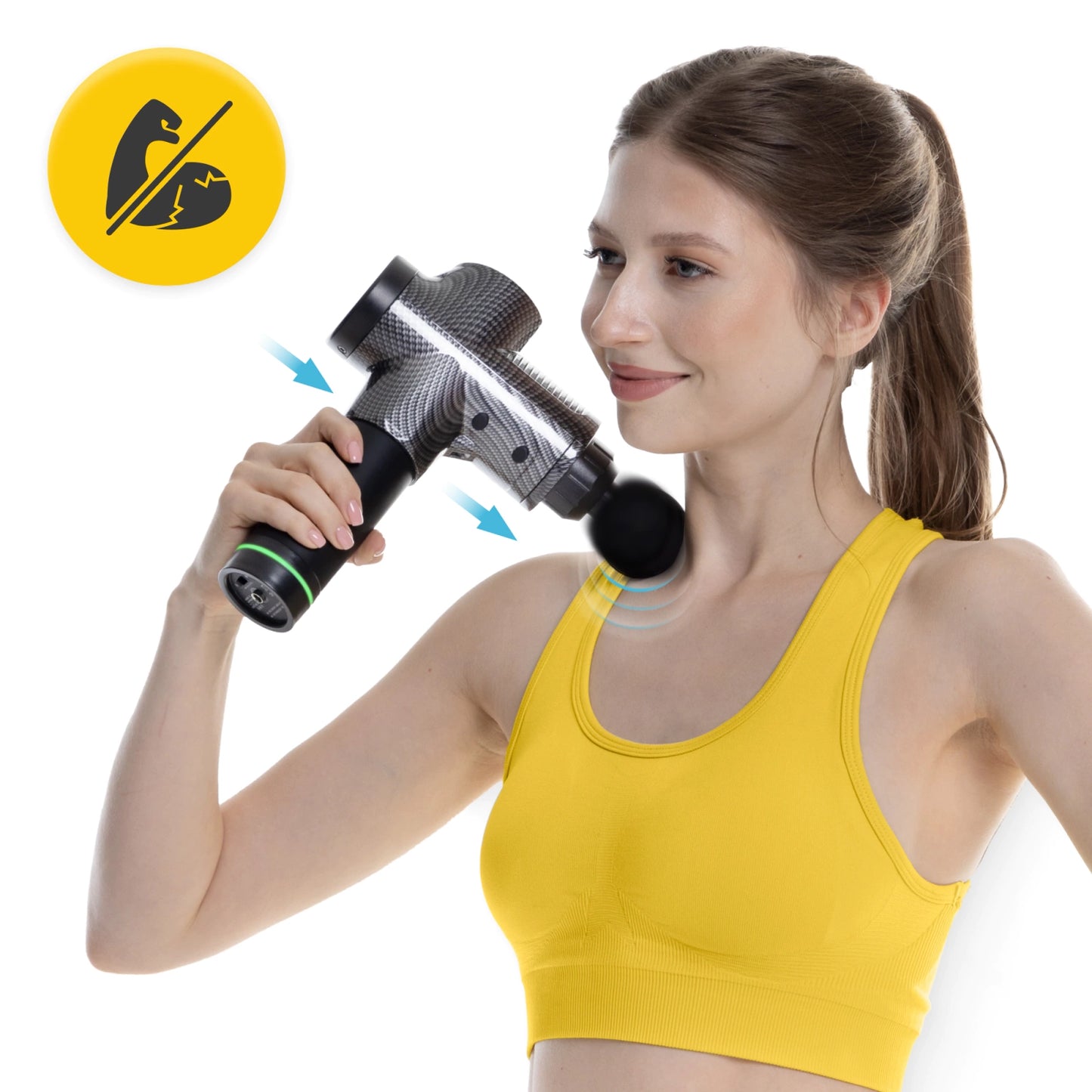 Pistolet do masażu 4fizjo MASSAGE GUN ULTRA COOL EDITION