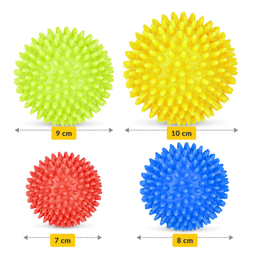 Sensoryczne piłeczki do akupresury 4 szt. 4fizjo
