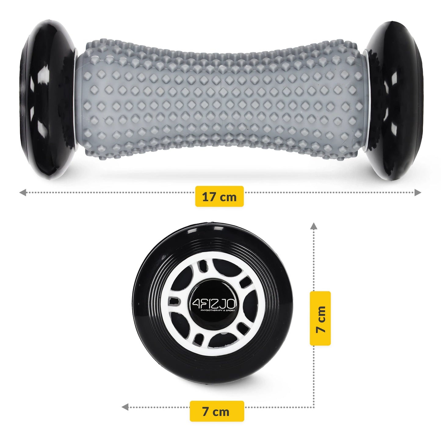 Wałek do masażu z wypustkami SPIKE ROLLER 4fizjo